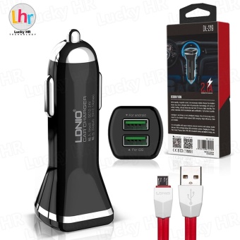 LDNIO DL-219 Dual 2.1A USB Car Charger For Android (Black) June 2018 - 4 LDNIO DL-219 Dual 2.1A USB Car Charger for Android (Black) - 4