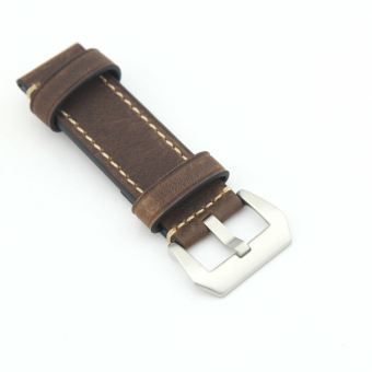 Leather Watch Band Strap Replacement Watch Belt 22mm For Man Or Woman (Brown) May 2018 - 3 Leather Watch Band Strap Replacement Watch Belt 22mm for Man or Woman (Brown) - 3
