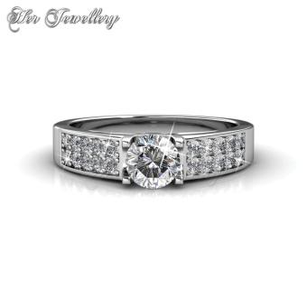 Lush Ring (White Gold) - Crystals From Swarovski June 2018 - 3 Lush Ring (White Gold) - Crystals from Swarovski - 3
