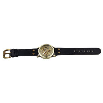 Luxury Man Bronze Leather Self-Winding Automatic Mechanical WristWatch (Bronze) June 2018 - 3 Luxury Man Bronze Leather Self-Winding Automatic Mechanical WristWatch (Bronze) - 3
