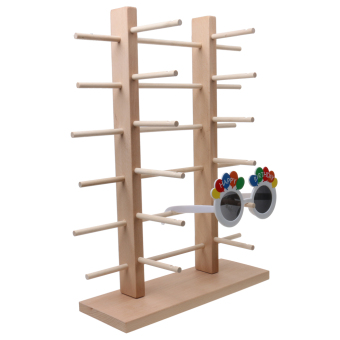 MagiDeal 2-Row 6-Layer Sunglasses Wooden Rack Frame Display Stand Holder June 2018 - 4 MagiDeal 2-Row 6-Layer Sunglasses Wooden Rack Frame Display Stand Holder - 4