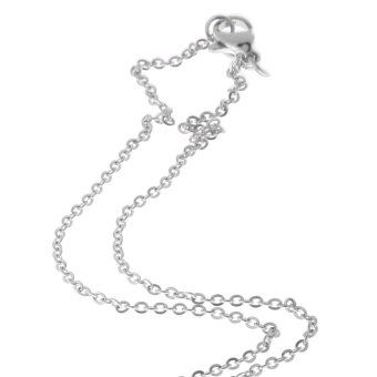 MagiDeal Novelty Heart Stethoscope Pendant Design Chain Necklace Silver July 2018 - 2 MagiDeal Novelty Heart Stethoscope Pendant Design Chain Necklace Silver - 2