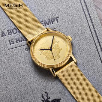 Megir Mens Fashion Gold Quartz Wrist Watches Round Dial Stainless Steel Strap Formal Dress Wristwatch For Man 2032 April 2018 - 5 Megir Mens Fashion Gold Quartz Wrist Watches Round Dial Stainless Steel Strap Formal Dress Wristwatch for Man 2032 - 5