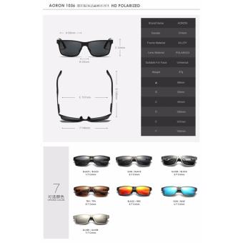 Men Polarized Sunglasses Aluminum Magnesium Sports Sun GlassesDriving Outdoor Glasses Rectangle Shades S'8571 - Intl June 2018 - 2 Men Polarized Sunglasses Aluminum Magnesium Sports Sun GlassesDriving Outdoor Glasses Rectangle Shades S'8571 - Intl - 2