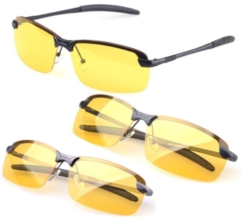 Men's Polarized Driving Sunglasses Yellow Lens Night Vision Driving July 2018 - 3 Men's Polarized Driving Sunglasses Yellow Lens Night Vision Driving - 3
