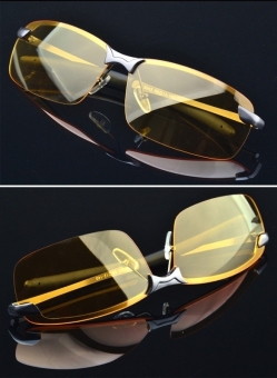 Men's Polarized Driving Sunglasses Yellow Lens Night Vision Driving July 2018 - 4 Men's Polarized Driving Sunglasses Yellow Lens Night Vision Driving - 4