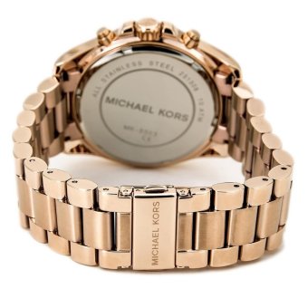Michael Kors Bradshaw Chronograph Unisex Rose Gold Stainless Steel Strap Watch MK5503 June 2018 - 5 Michael Kors Bradshaw Chronograph Unisex Rose Gold Stainless Steel Strap Watch MK5503 - 5