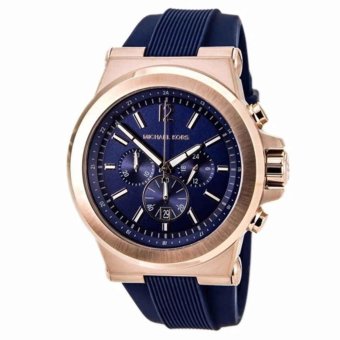 Michael Kors Dylan Navy Dial Rose Gold-tone Navy Silicone StrapMen's Watch MK8295 April 2018 - 2 Michael Kors Dylan Navy Dial Rose Gold-tone Navy Silicone StrapMen's Watch MK8295 - 2