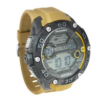 Mossimo Michael Unisex Brown Silicone Strap Digital Watch MS-1505G-BRN June 2018 - 2 Mossimo Michael Unisex Brown Silicone Strap Digital Watch MS-1505G-BRN - 2