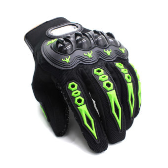 Motor Craze Racing Biker Motorcycle Full Finger Protective GearGloves( Green) June 2018 - 2 Motor Craze Racing Biker Motorcycle Full Finger Protective GearGloves( Green) - 2