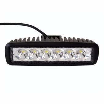 New 18W Flood LED Light Work Bar Lamp Driving Fog Offroad SUV 4WD Car Boat Truck June 2018 - 2 New 18W Flood LED Light Work Bar Lamp Driving Fog Offroad SUV 4WD Car Boat Truck - 2