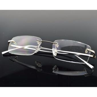 NEW RIMLESS Titanium ALLOY SILVER LEG GLASSES FRAME June 2018 - 2 NEW RIMLESS Titanium ALLOY SILVER LEG GLASSES FRAME - 2