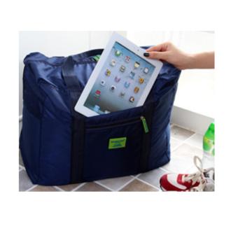 Nylon Folding Suitcase Handbag Storage Luggage Pouch Shoulder ToteTravel Bag Clothes Organizer (Blue) June 2018 - 2 Nylon Folding Suitcase Handbag Storage Luggage Pouch Shoulder ToteTravel Bag Clothes Organizer (Blue) - 2