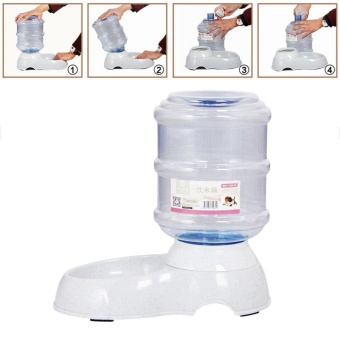 OH Automatic Dispenser Water Feeder For Dogs And Cats Large Capacity White - Intl April 2018 - 2 OH Automatic Dispenser Water Feeder For Dogs And Cats Large Capacity White - intl - 2