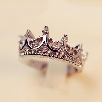 Okdeals Rose Gold Band Rhinestone Rings Queen Crown Princess Women- Intl June 2018 - 2 Okdeals Rose Gold Band Rhinestone Rings Queen Crown Princess Women- intl - 2