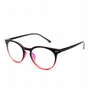 Optical Round Lightweigth Flexible Spectacles 2283_BlackRed Multi-coated Computer Anti-Radiation Blue Lens Replaceable Lens_Unisex June 2018 - 4 Optical Round Lightweigth Flexible Spectacles 2283_BlackRed Multi-coated Computer Anti-Radiation Blue Lens Replaceable Lens_Unisex - 4