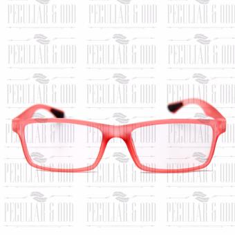 Optical Rubberized Frame XQY7926_TransRed Rectangular Computer Eyeglasses Anti Glare Replaceable Lens With Rubberized Template Stopper June 2018 - 2 Optical Rubberized Frame XQY7926_TransRed Rectangular Computer Eyeglasses Anti Glare Replaceable Lens with Rubberized Template Stopper - 2