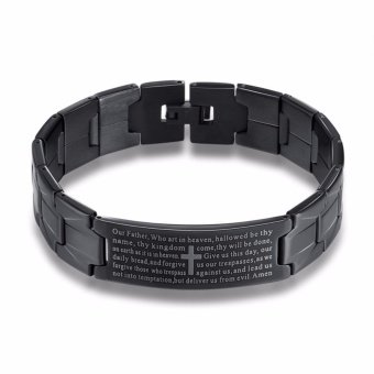 Our Father Bracelet Matte Black June 2018 - 4 Our Father Bracelet Matte Black - 4