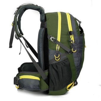 Outdoor Water Travel Shoulders Mountaineering Sports Bag StudentBackpack (Army Green) - Intl June 2018 - 4 Outdoor Water Travel Shoulders Mountaineering Sports Bag StudentBackpack (Army Green) - intl - 4