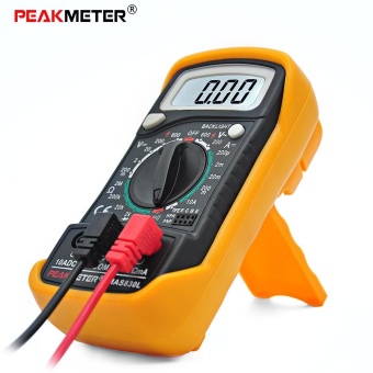 PEAKMETER MAS830L Digital Multimeter AC / DC Voltage / DC Current / Resistance Multitester - Intl June 2018 - 5 PEAKMETER MAS830L Digital Multimeter AC / DC Voltage / DC Current / Resistance Multitester - intl - 5