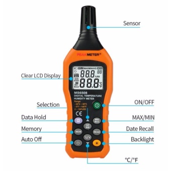 PEAKMETER MS6508 Digital Temperature Humidity Hygrometer Thermometer Weather Station - Intl June 2018 - 5 PEAKMETER MS6508 Digital Temperature Humidity Hygrometer Thermometer Weather Station - intl - 5