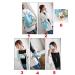 Pilot 9017 Korean Style 6 Pieces School Student Bag Cartoon Canvas Rabbit Shoulder Bag Girl Shoulder Bag(Buy 1 Get 5 FREE) June 2018 - 5 Pilot 9017 Korean Style 6 Pieces School Student Bag Cartoon Canvas Rabbit Shoulder Bag Girl Shoulder Bag(Buy 1 Get 5 FREE) - 5