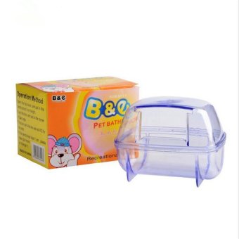 Plastic Pet Hamster Sauna Room Deodorizing Small Animal HamsterSand Bath Room Bathroom Potty 2 Colors - Intl June 2018 - 4 Plastic Pet Hamster Sauna Room Deodorizing Small Animal HamsterSand Bath Room Bathroom Potty 2 Colors - intl - 4