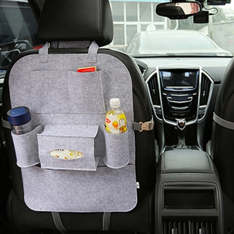 Portable Car Backseat Organizer Set Of 2 (Grey) April 2018 - 3 Portable Car Backseat Organizer Set of 2 (Grey) - 3