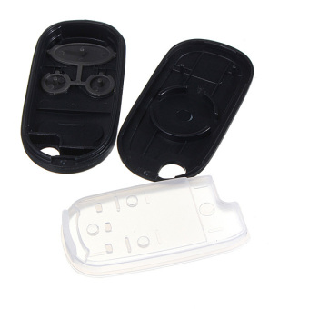 Qiaosha 3 Buttons Black Remote Key Fob Case Shell Cover For Honda Civic CRV April 2018 - 5 Qiaosha 3 Buttons Black Remote Key Fob Case Shell Cover For Honda Civic CRV - 5