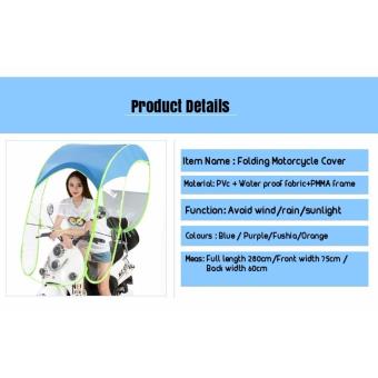 Road Runner Motorcycle Canopy Side Rain Cover Protection / Umbrella July 2018 - 5 Road Runner Motorcycle Canopy Side Rain Cover Protection / Umbrella - 5