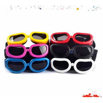 S Size New Pet Goggles Small Dog Sunglasses Anti-Fog Anti-windGlasses Eye Protector Waterproof Skiing Sun UV Protection SafetyGoggles With Adjustable Straps For Dogs Or Cats (Black) - Intl June 2018 - 3 S size New Pet Goggles Small Dog Sunglasses Anti-Fog Anti-windGlasses Eye Protector Waterproof Skiing Sun UV Protection SafetyGoggles with Adjustable Straps For Dogs or Cats (Black) - intl - 3