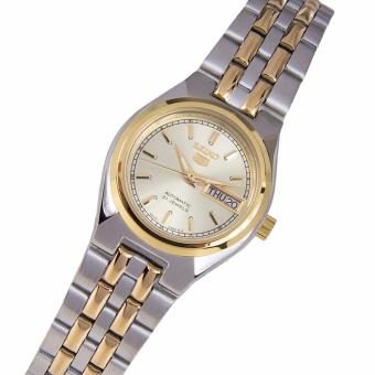 Seiko 5 Ladies Dual Tone Stainless Steel Automatic Watch SYM798 June 2018 - 2 Seiko 5 Ladies Dual Tone Stainless Steel Automatic Watch SYM798 - 2