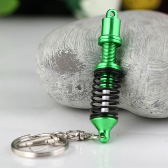 Shock Absorber Keychain Key Ring Holder(Green) - Intl June 2018 - 5 Shock Absorber Keychain Key Ring Holder(Green) - intl - 5