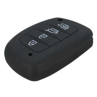 SILICONE REMOTE KEY COVER CASE FOB FIT FOR HYUNDAI ELANTRA SONATA TUCSON I40 IX35 (Black) - Intl June 2018 - 3 SILICONE REMOTE KEY COVER CASE FOB FIT FOR HYUNDAI ELANTRA SONATA TUCSON I40 IX35 (Black) - intl - 3