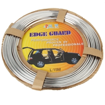 Silver Car Auto Truck Door Edge Guard Trim Molding Protector Strip, Length: 15m June 2018 - 3 Silver Car Auto Truck Door Edge Guard Trim Molding Protector Strip, Length: 15m - 3