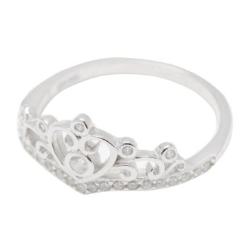Silverworks R6204 Crown Deisgn Ring (Silver) June 2018 - 2 Silverworks R6204 Crown Deisgn Ring (Silver) - 2