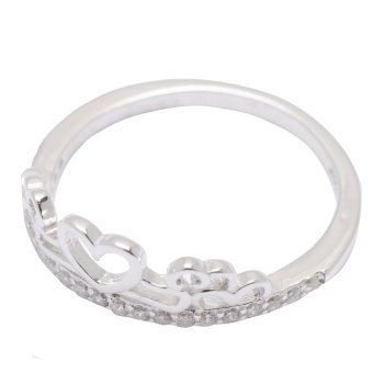 Silverworks R6204 Crown Deisgn Ring (Silver) June 2018 - 4 Silverworks R6204 Crown Deisgn Ring (Silver) - 4