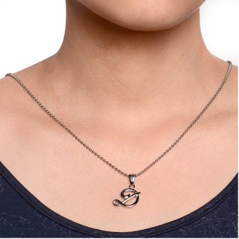 Silverworks X1762 Letter D Pendant With Balls Chain June 2018 - 3 Silverworks X1762 Letter D Pendant with Balls Chain - 3