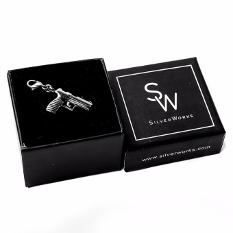 Silverworks X1943 Gun Charm (Silver) June 2018 - 3 Silverworks X1943 Gun Charm (Silver) - 3