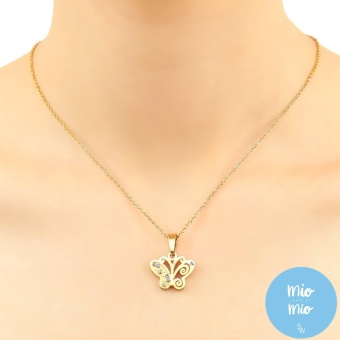 Silverworks X3252 Butterfly Pendant Necklace With Earrings June 2018 - 4 Silverworks X3252 Butterfly Pendant Necklace with Earrings - 4