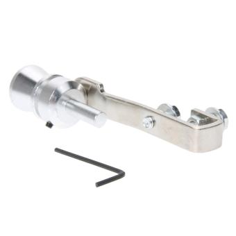 Size M Universal Car Turbo Sound Whistle Muffler Exhaust Pipe(Silver) - Intl June 2018 - 5 Size M Universal Car Turbo Sound Whistle Muffler Exhaust Pipe(Silver) - intl - 5