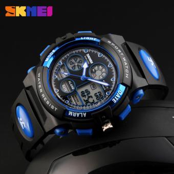 SKMEI 1163 Digital Men's Watch Outdoor Sport Watches Chronograph Fashion Clock PU Band Waterproof Wristwatches For Men June 2018 - 3 SKMEI 1163 Digital Men's Watch Outdoor Sport Watches Chronograph Fashion Clock PU Band Waterproof Wristwatches for Men - 3