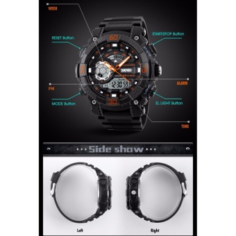 Skmei 1228 SKMEI Fashion Dial Outdoor Sports Watches Men Electronic Quartz Digital Watch 50M Waterproof Wristwatches Relogio Masculino 1228 June 2018 - 2 Skmei 1228 SKMEI Fashion Dial Outdoor Sports Watches Men Electronic Quartz Digital Watch 50M Waterproof Wristwatches Relogio Masculino 1228 - 2
