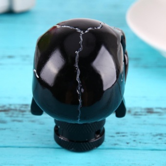 Skull Head Car Gear Shift Knob Modification Car InteriorAccessory(Black) - Intl July 2018 - 4 Skull Head Car Gear Shift Knob Modification Car InteriorAccessory(Black) - intl - 4