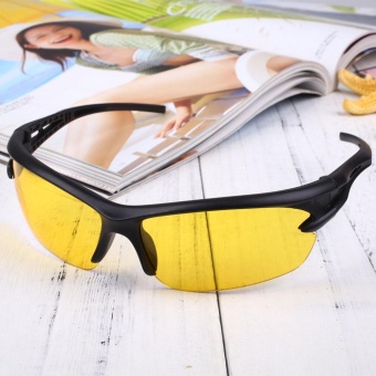 Sport Cycling Bicycle Riding Sun Glasses Eyewear Night Vision UV400 Driving - Intl April 2018 - 3 Sport Cycling Bicycle Riding Sun Glasses Eyewear Night Vision UV400 Driving - intl - 3