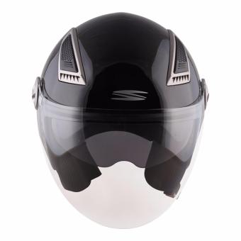 Spyder Open-Face Helmet With Dual Visor Titan PD 300 (Black) -XL June 2018 - 2 Spyder Open-Face Helmet with Dual Visor Titan PD 300 (Black) -XL - 2