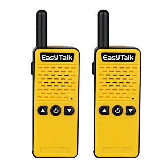 Super Mini Two Way Radio EasyTalk ET-M2 16 Channel UHF 400-520MHz(2 Pack, Yellow) - Intl June 2018 - 4 Super Mini Two Way Radio EasyTalk ET-M2 16 channel UHF 400-520MHz(2 pack, Yellow) - intl - 4