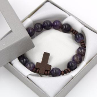 Tara Treasure Amethyst Rosary Bracelet 10mm June 2018 - 2 Tara Treasure Amethyst Rosary Bracelet 10mm - 2