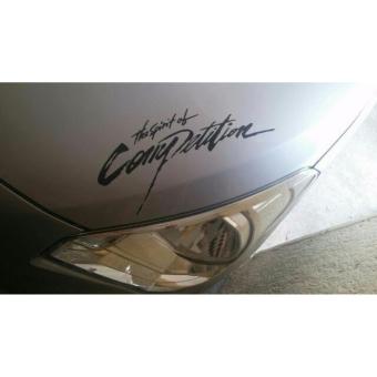 The Spirit Of Competition Car Sticker Black (Vinyl/Waterproof) April 2018 - 2 The Spirit of Competition Car Sticker Black (Vinyl/Waterproof) - 2