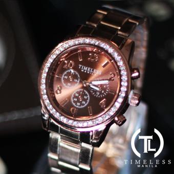Timeless Manila Charlotte Chrono Crystal Watch (Bronze) With Free Slim LED (Navy Blue) June 2018 - 2 Timeless Manila Charlotte Chrono Crystal Watch (Bronze) with free Slim LED (Navy Blue) - 2